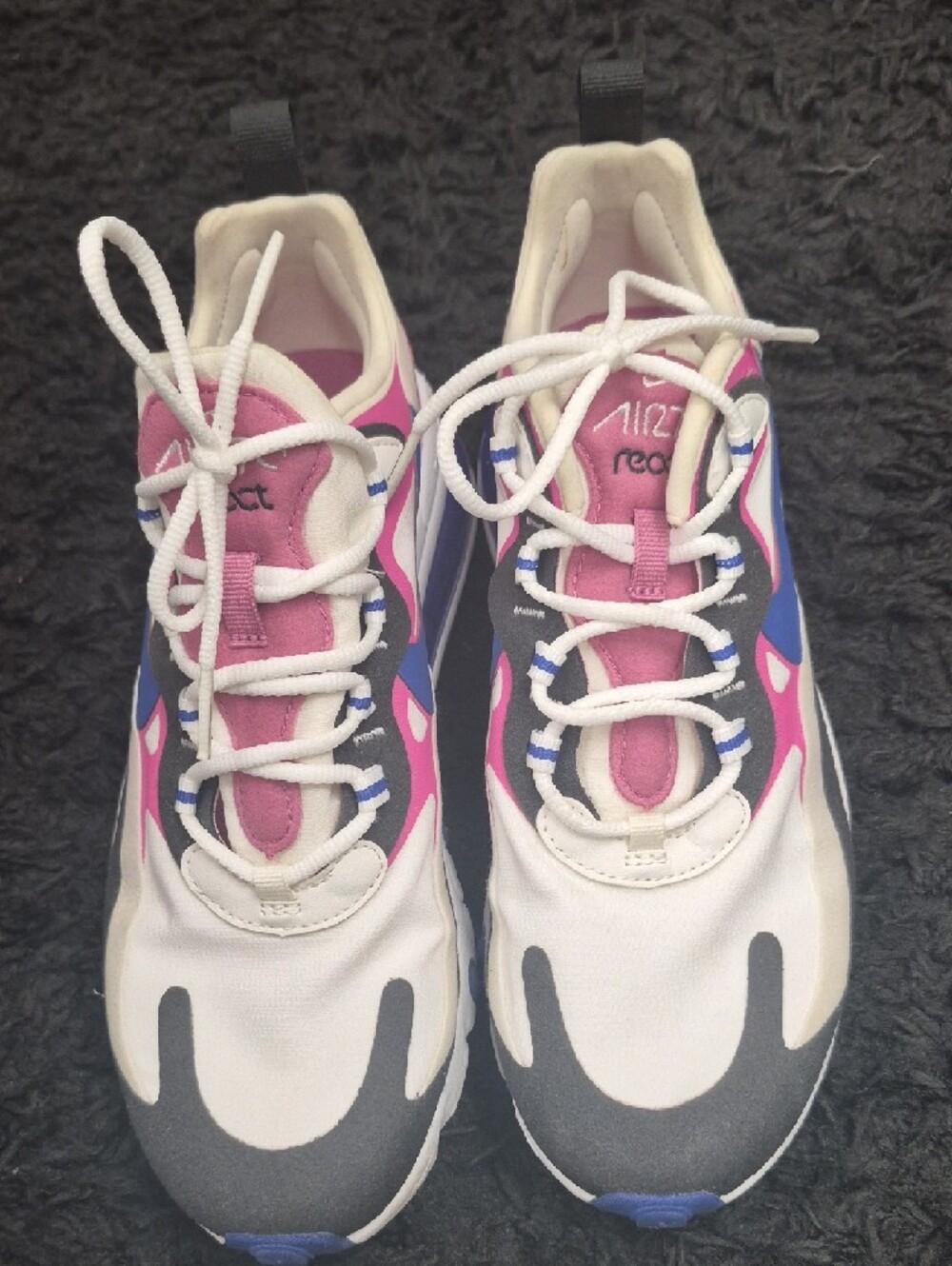 Nike Women’s Air Max-Style Sneakers in Pink, Blue, Cream - Picture 6 of 7